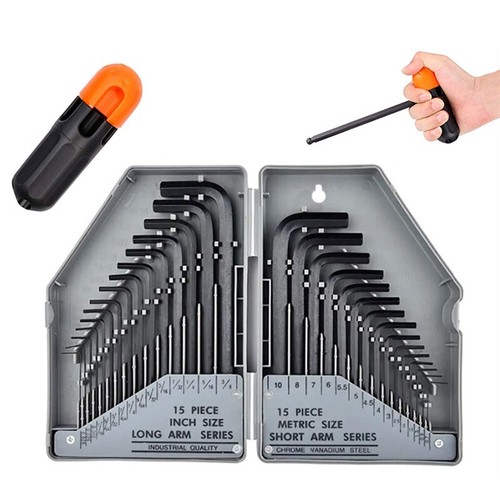30pcs hex key set allen - set,