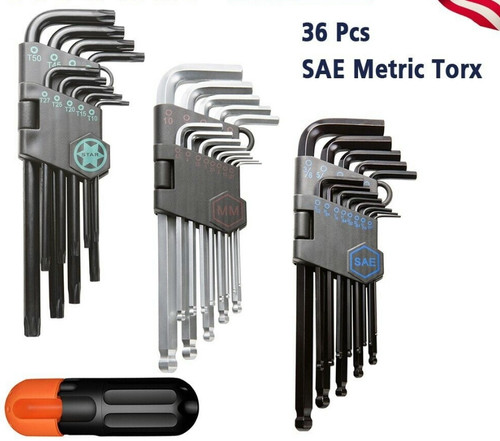 36pc hex key allen - 36pc,